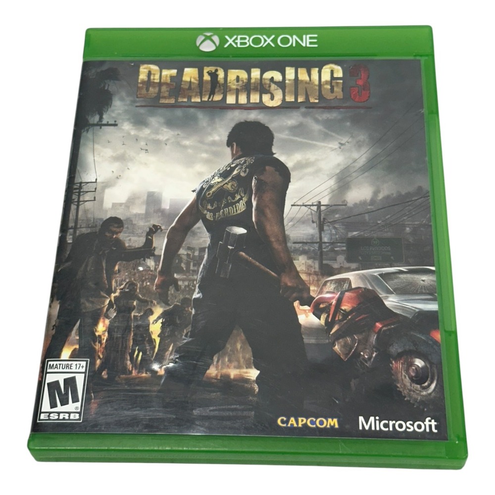 Dead Rising 3 Xbox One 2013 CIB Complete w Manual Capcom Untested